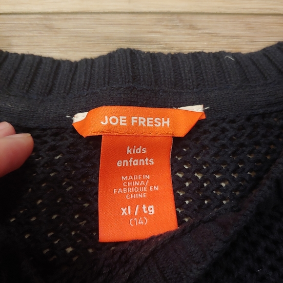 Navy Knit Sweater - Picture 3 of 4